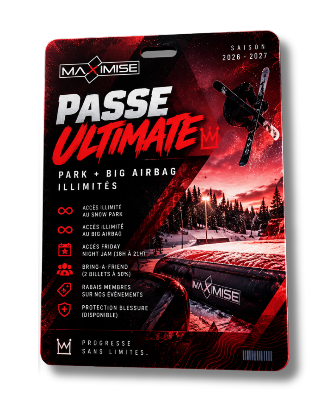 La Passe Ultimate - Park + Airbag (Prévente)